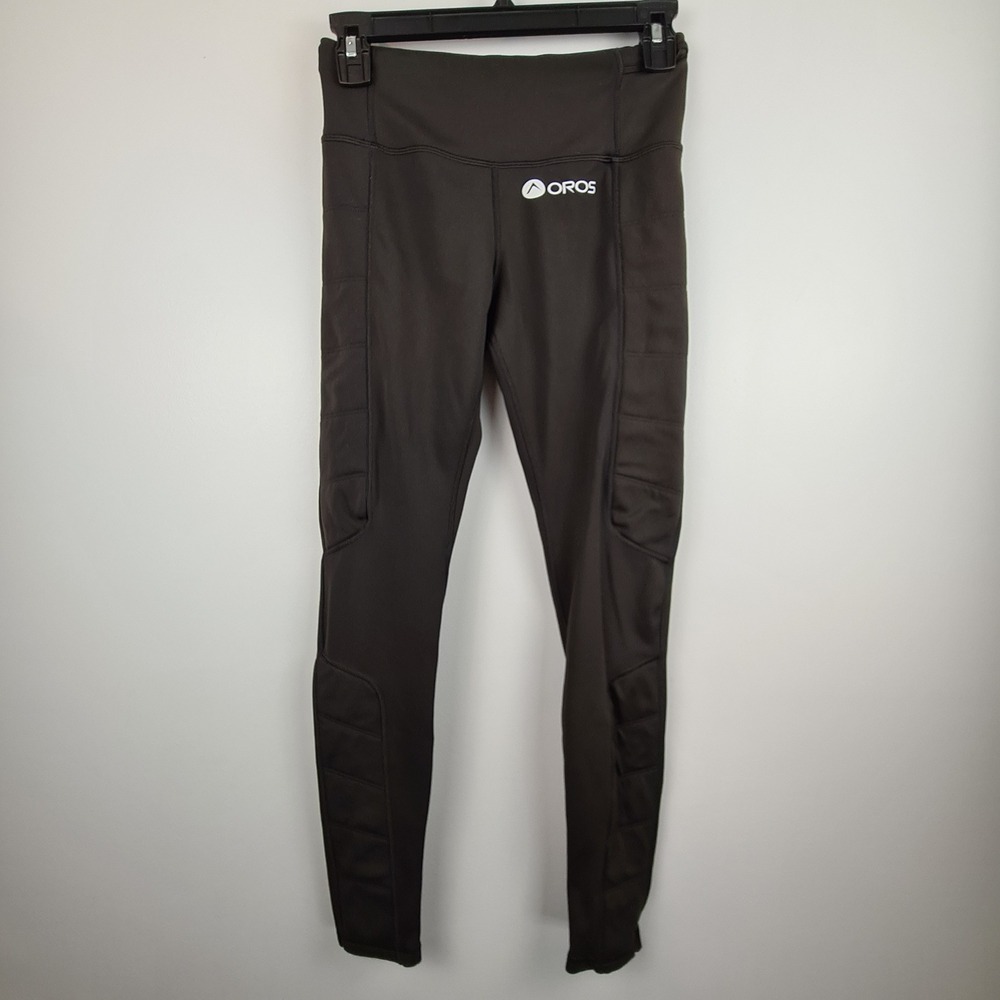 OROS Solarcore Discovery Leggings Brown Aerogel Insulated Womens Small Padded